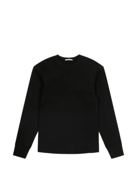 thermal long-sleeve cotton shirt by ENTIRE STUDIOS