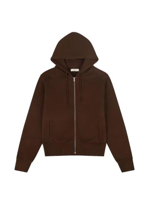 zip-fastening hoodied sweatshirt by ENTIRE STUDIOS
