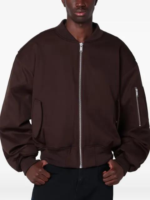 zip-pocket bomber jacket by ENTIRE STUDIOS