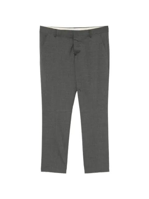 belt-loops welt-pockets trousers by ENTRE AMIS