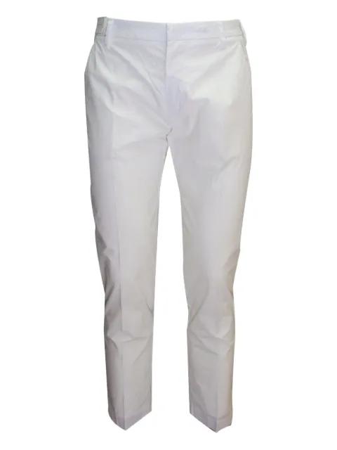 button-fastening trousers by ENTRE AMIS