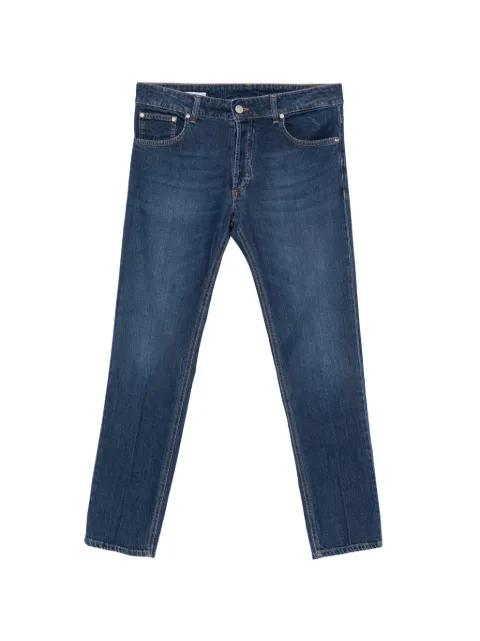 faded straight-leg jeans by ENTRE AMIS