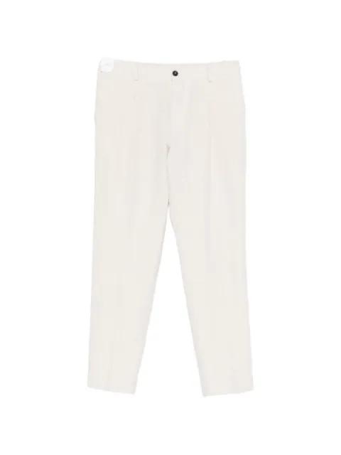 pleated-detail trousers by ENTRE AMIS