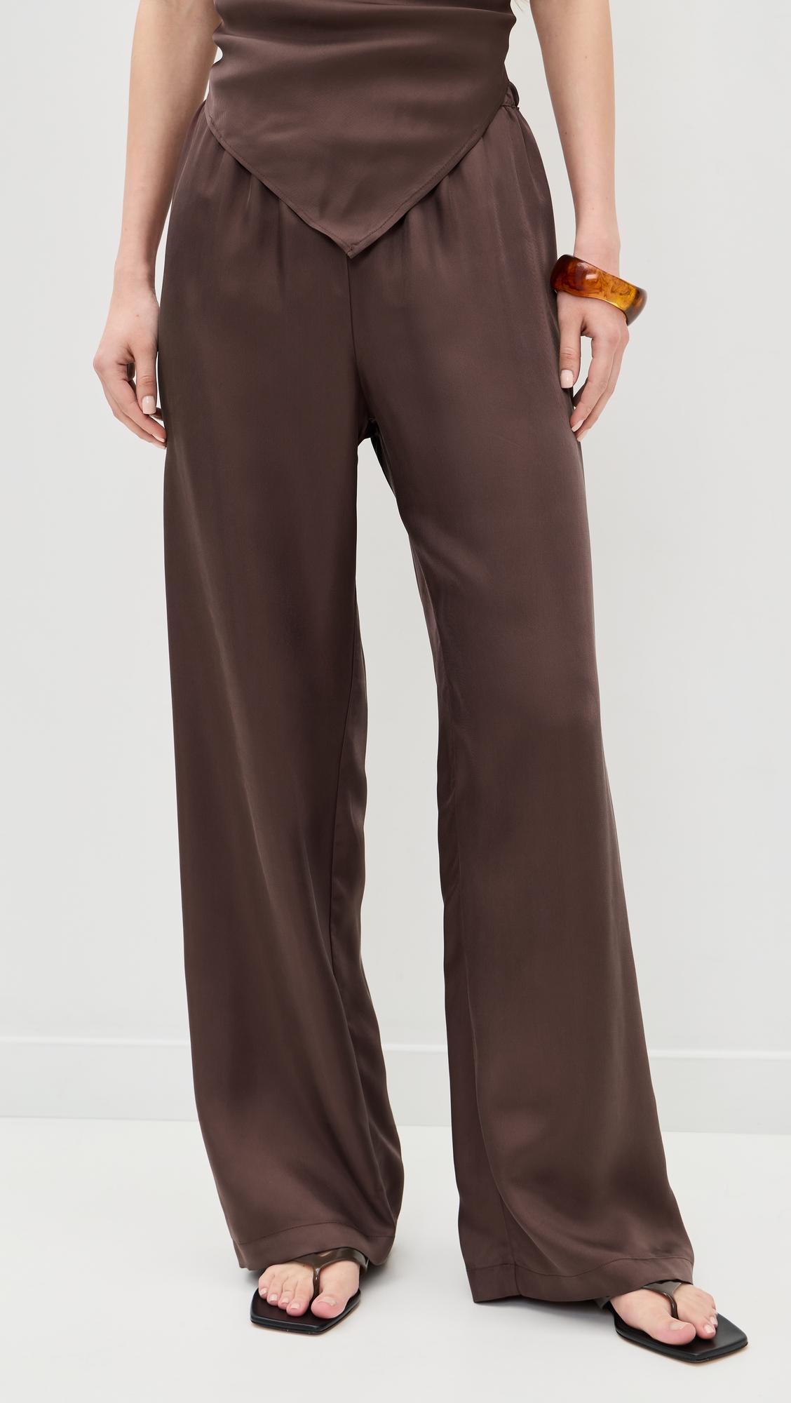 Fluid Twill Pants by ENZA COSTA