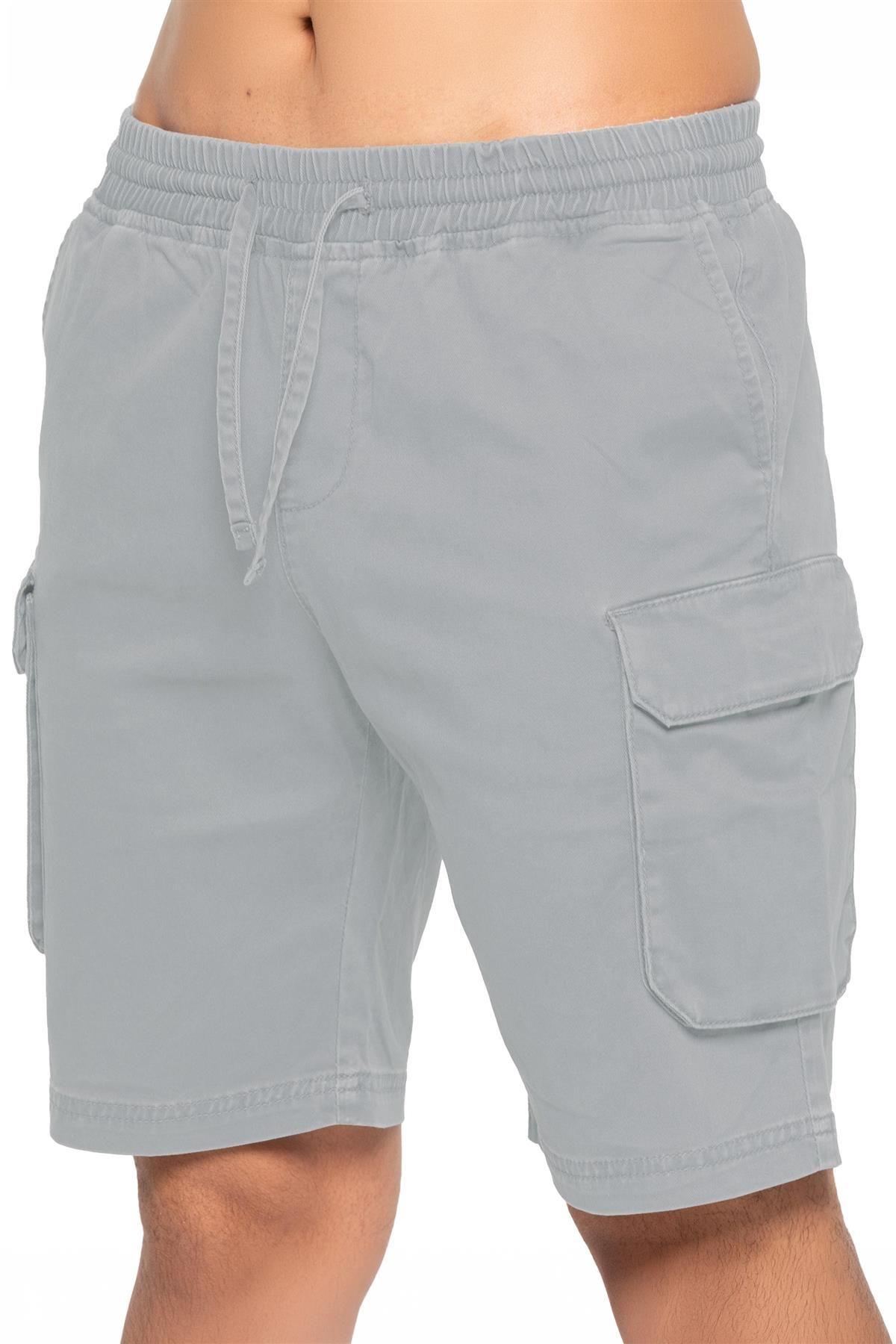 Regular Fit Cargo Shorts by ENZO