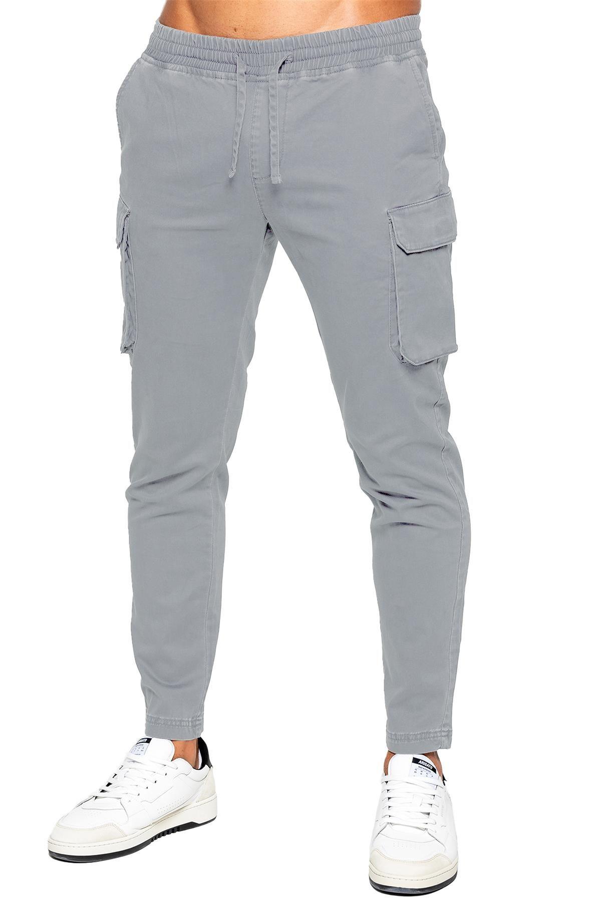 Stretch Cargo Trousers by ENZO