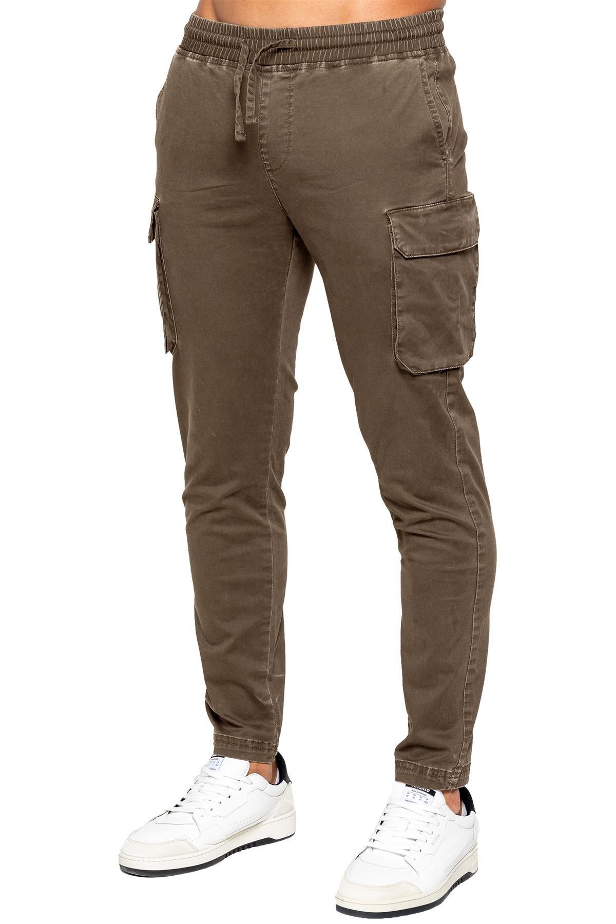 Stretch Cargo Trousers by ENZO
