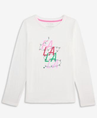 Little & Big Girls Fa La La La Graphic T-Shirt, Macy's Exclusive by EPIC THREADS