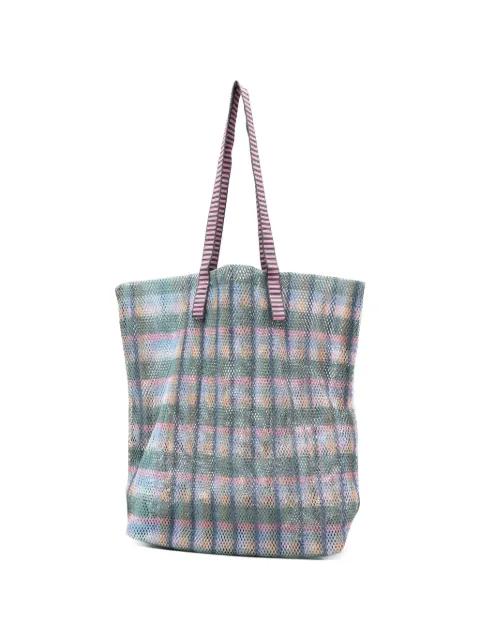 Kanpur check tote bag by EPICE