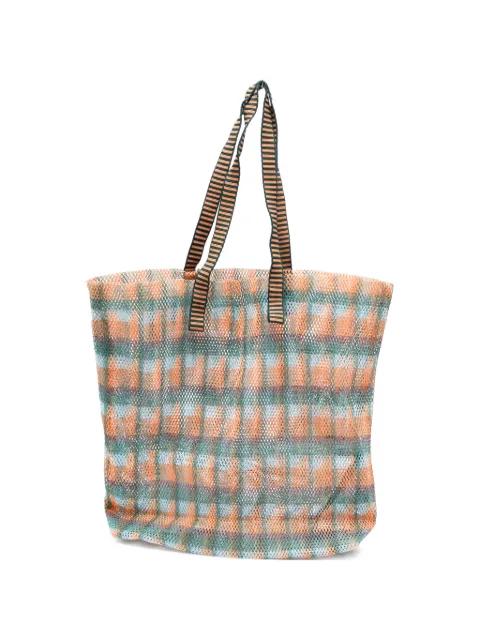 Kanpur checked tote bag by EPICE