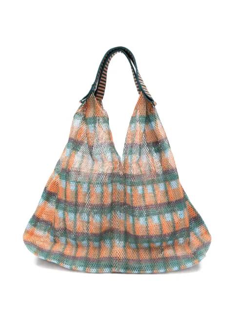 Udaipur check tote bag by EPICE