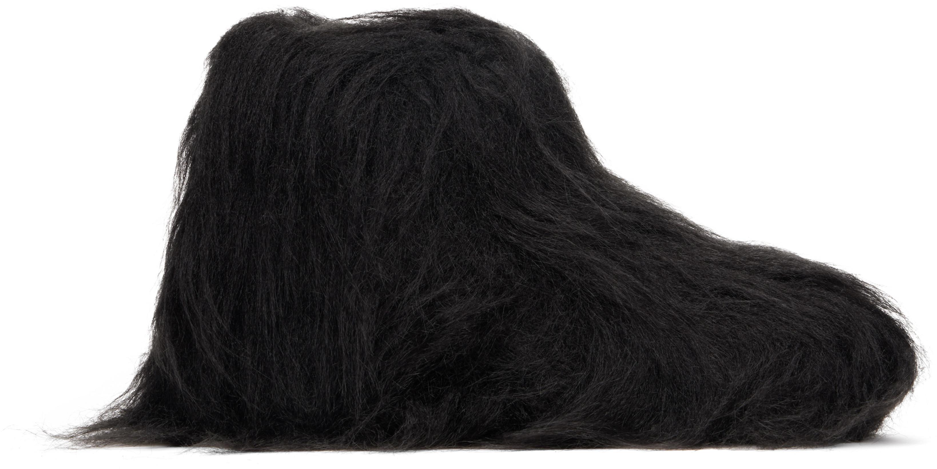 Black Fofo Short Boots by EPINGLER