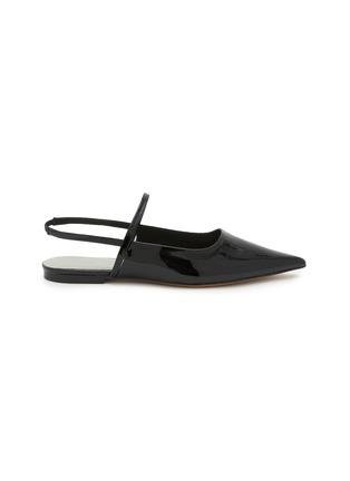 Glasgow Single Band Patent Leather Flats by EQUIL