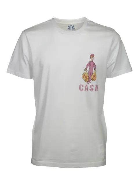 frontal-print cotton T-shirt by EQUIPMENT