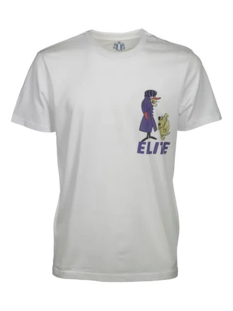graphic-print cotton T-shirt by EQUIPMENT