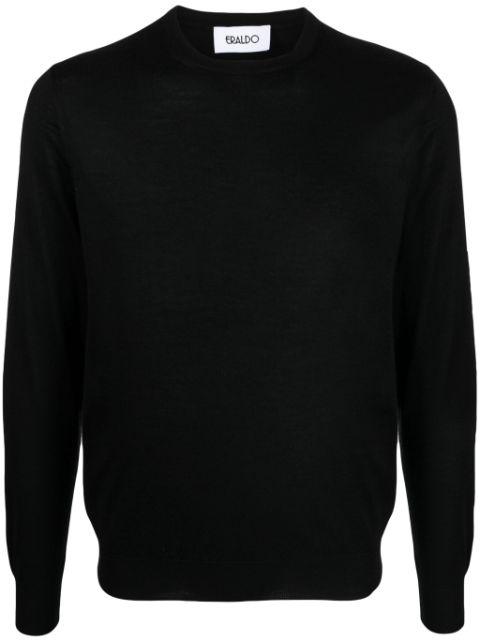 crew-neck cashmere-blend jumper by ERALDO
