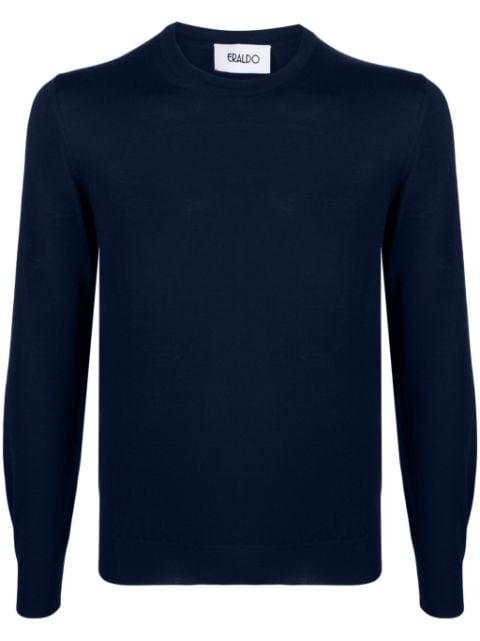 crew-neck merino-wool jumper by ERALDO
