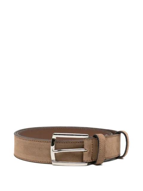suede buckle-fastening belt by ERALDO