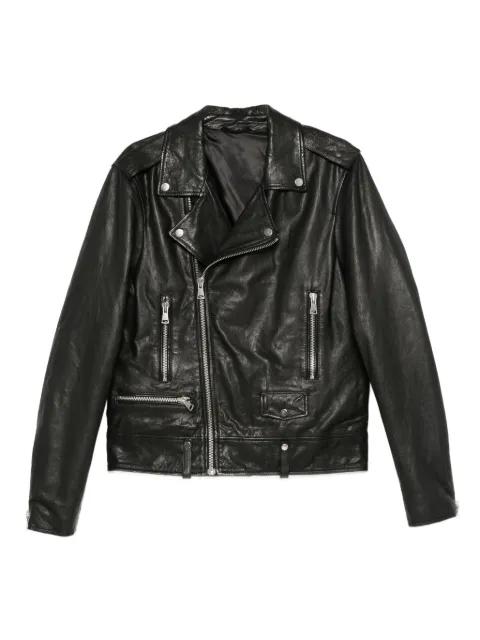 zip-up biker jacket by ERALDO