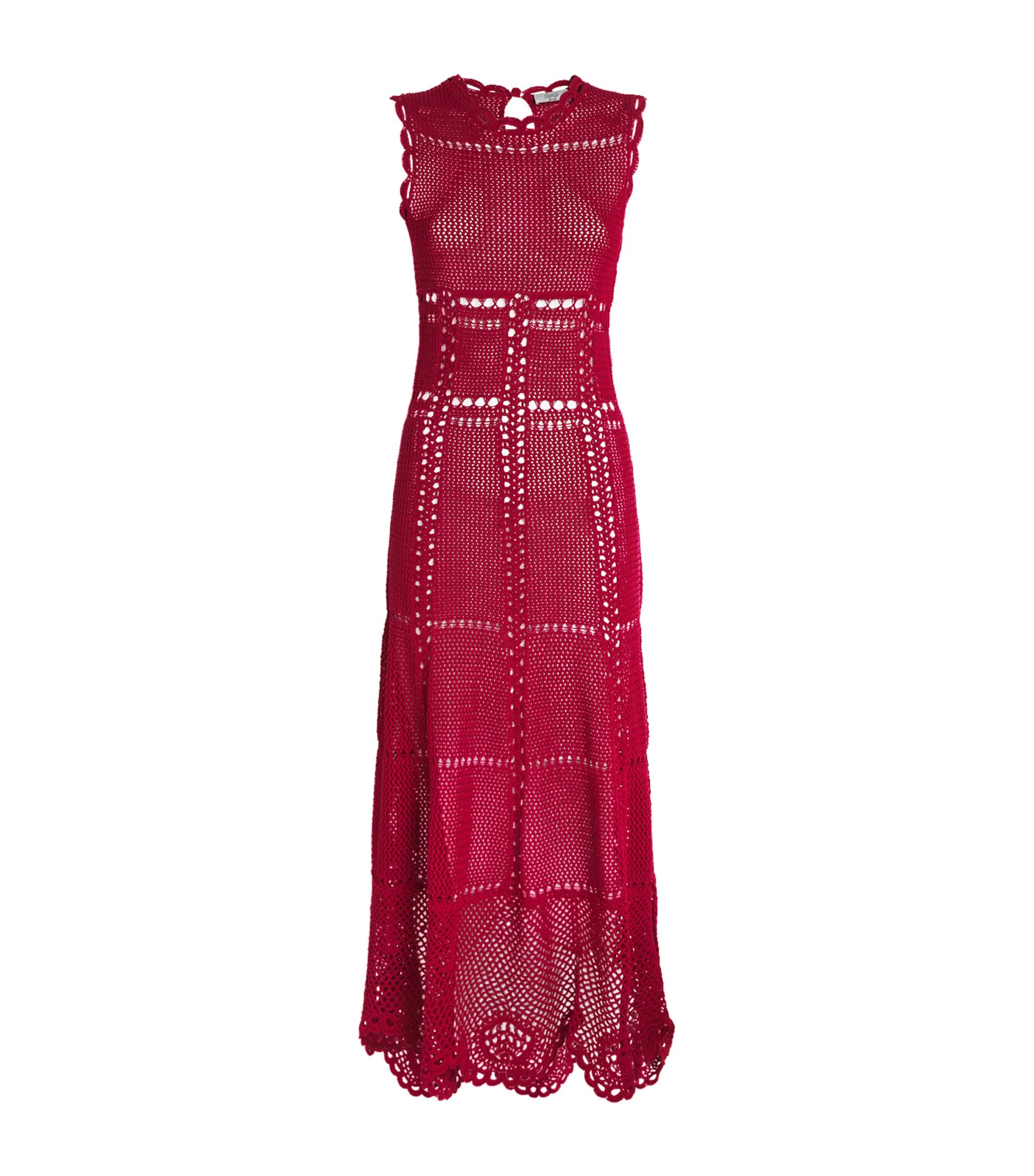 Erdem Cotton Crochet Maxi Dress by ERDEM