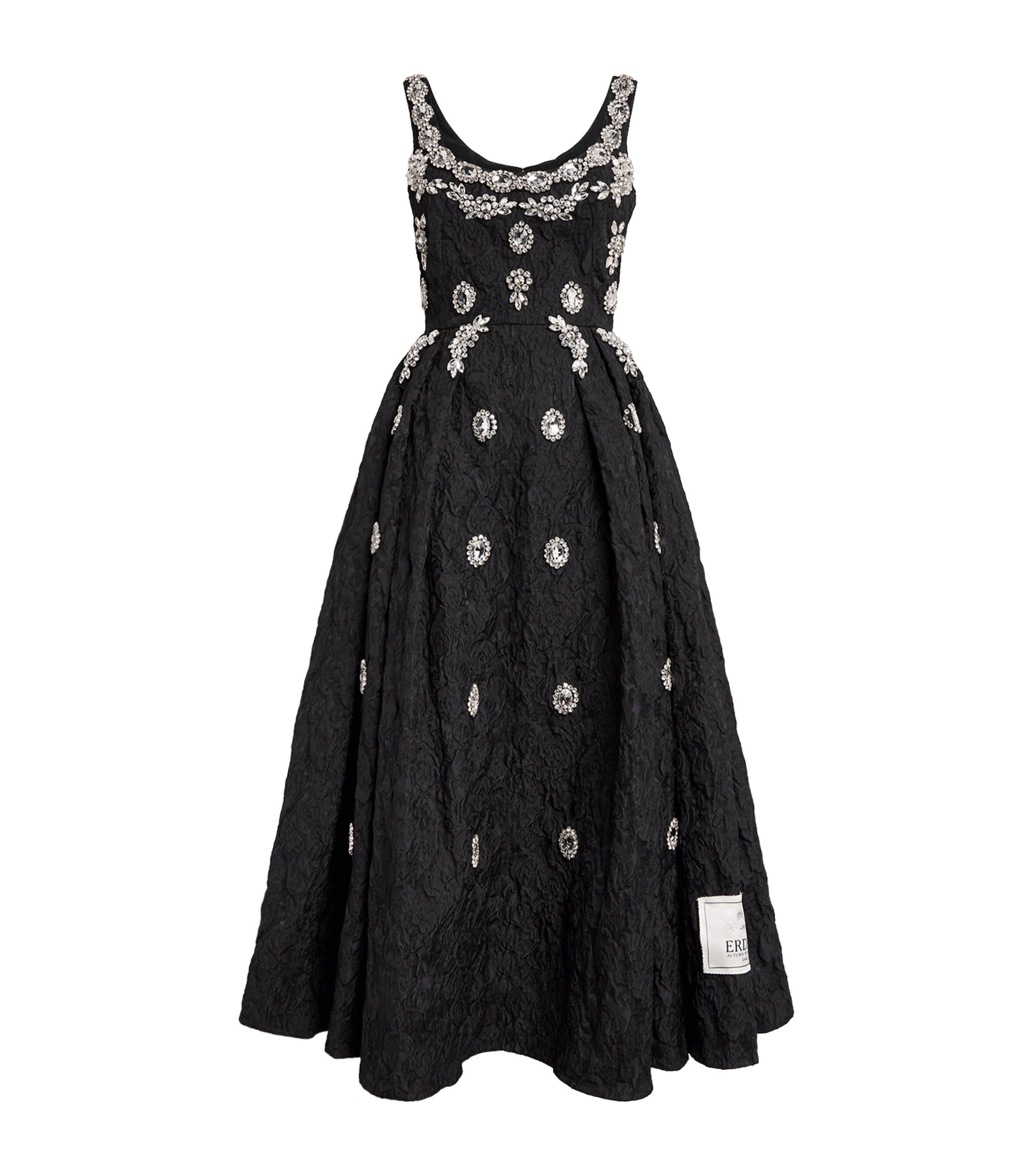 Erdem Embroidered Cloque Maxi Dress by ERDEM
