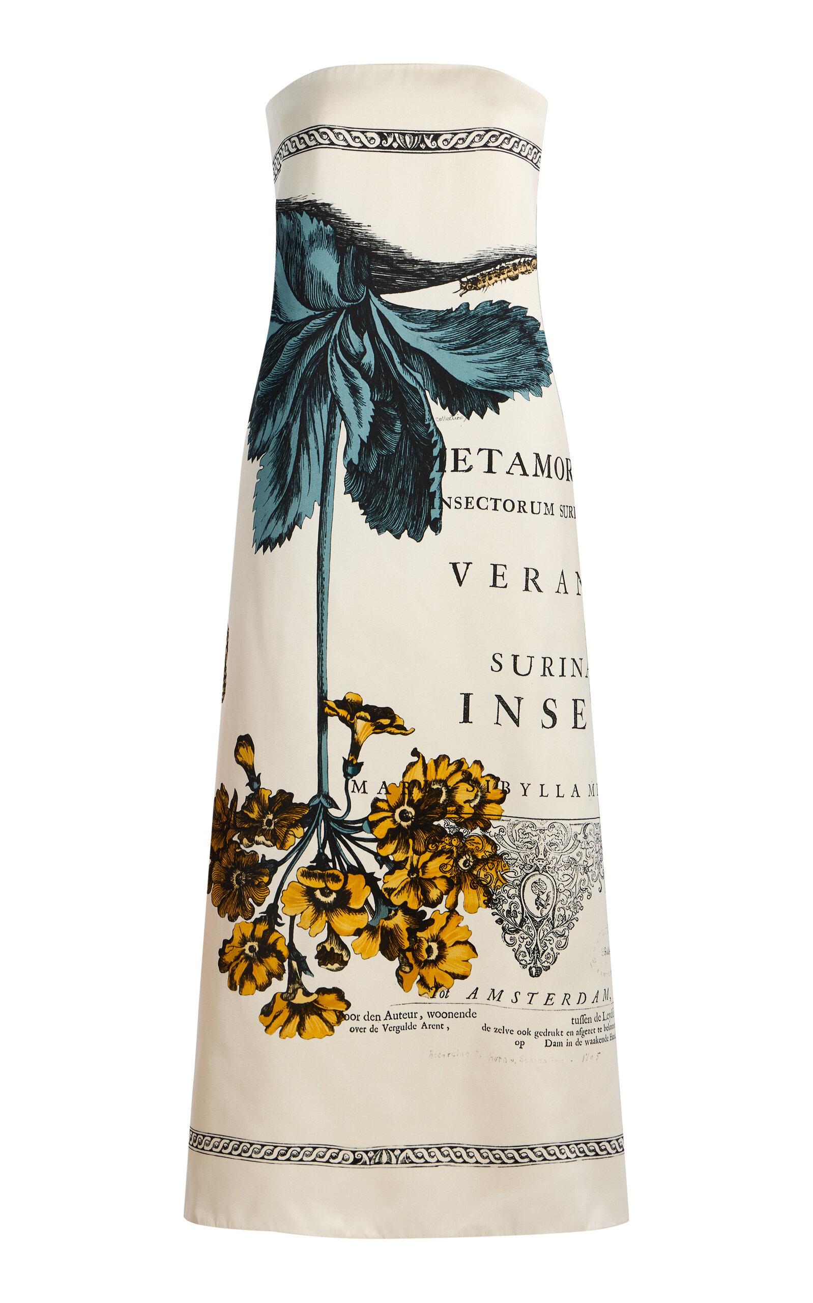 Erdem Floral-Printed Midi Cocktail Dress - Moda Operandi by ERDEM