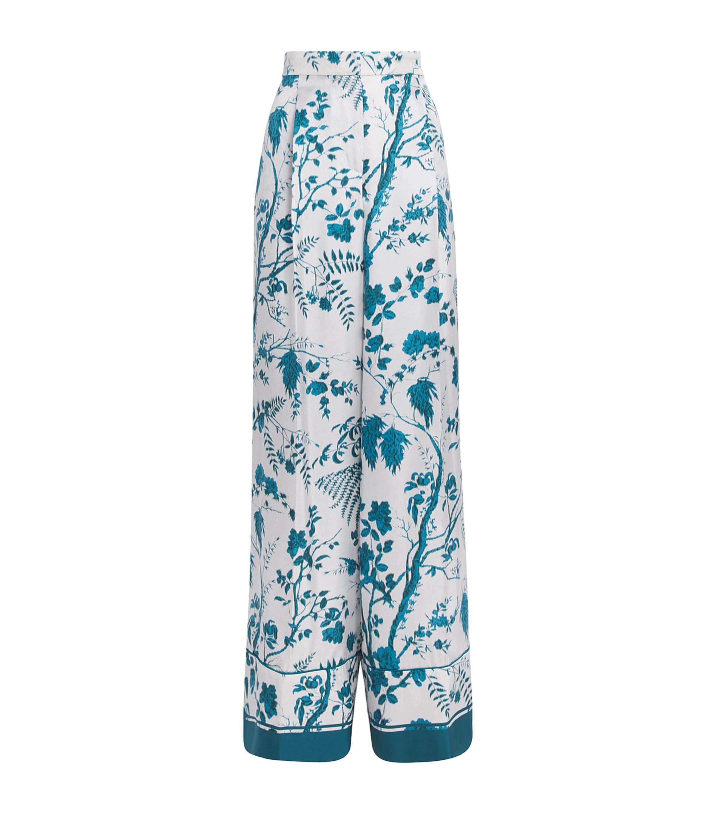 Erdem Silk Printed Pyjama Trousers by ERDEM