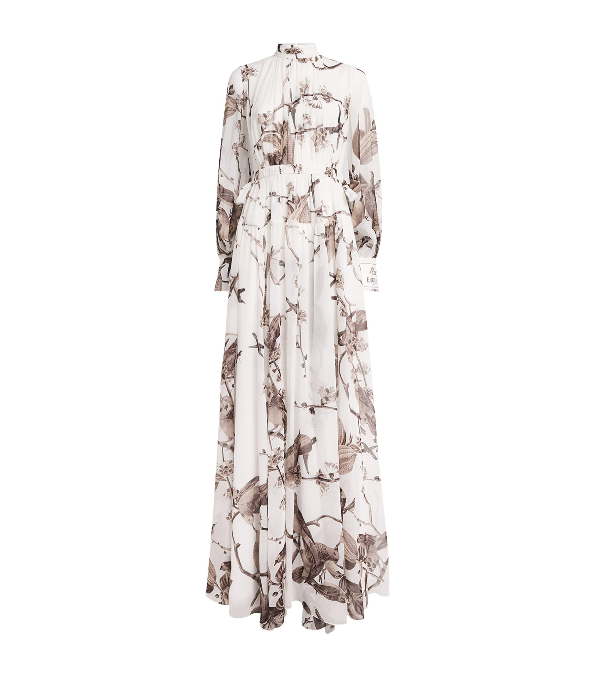 Erdem Silk Voile Printed Gown by ERDEM