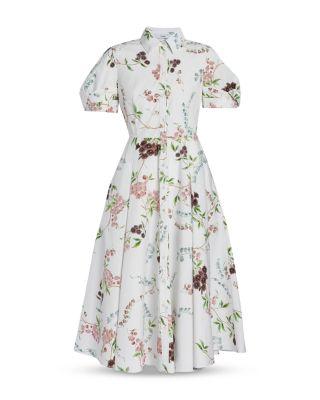 Pleated Cuff Shirt Dress by ERDEM