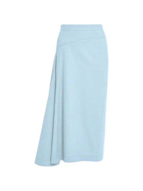 draped midi skirt by ERDEM