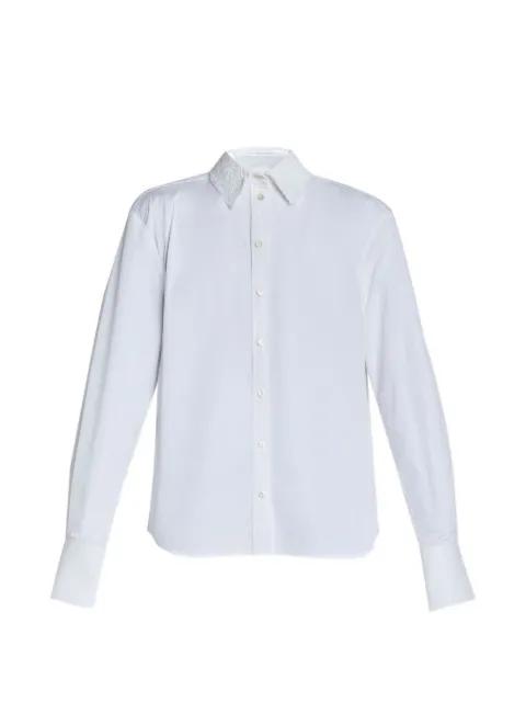 embroidered-collar shirt by ERDEM