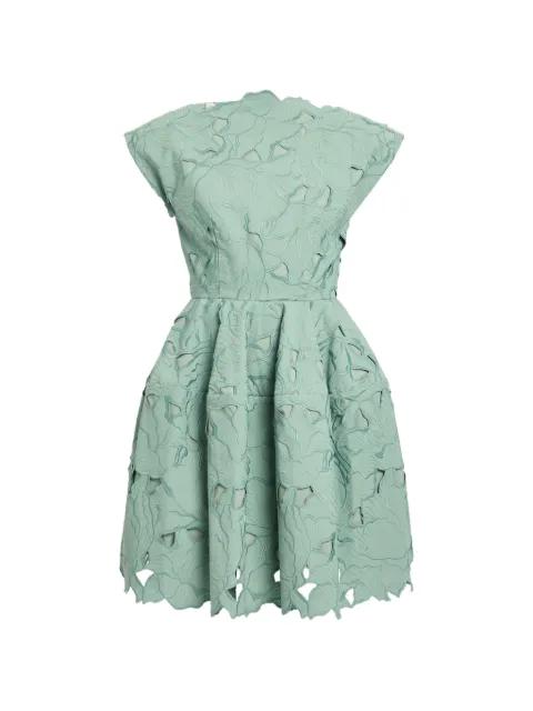 embroidered mini dress by ERDEM