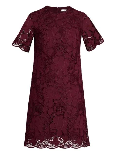 floral-lace mini dress by ERDEM