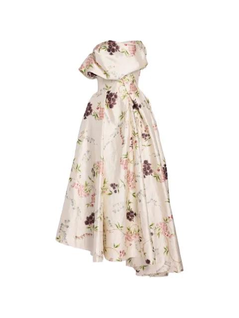 floral-pattern maxi dress by ERDEM