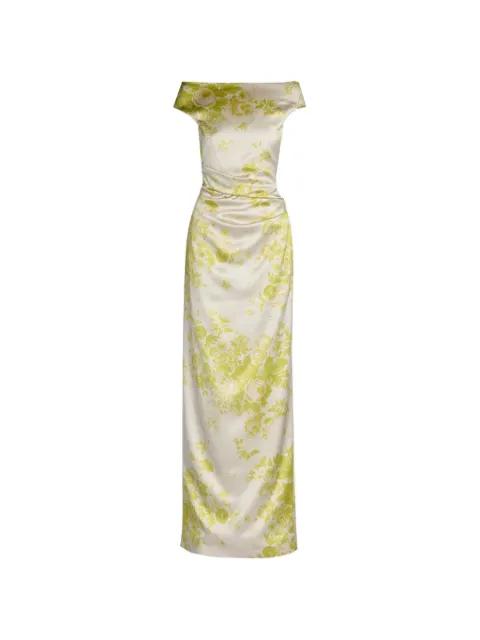 floral-pattern maxi dress by ERDEM