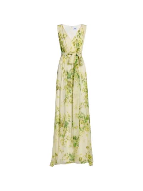 floral print V-neck maxi dress by ERDEM