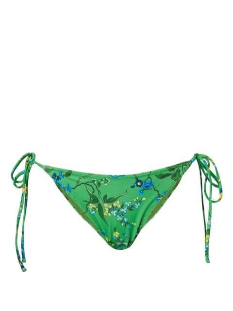 floral-print bikini bottoms by ERDEM