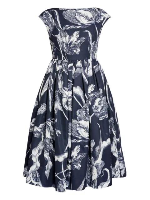 floral-print midi dress by ERDEM
