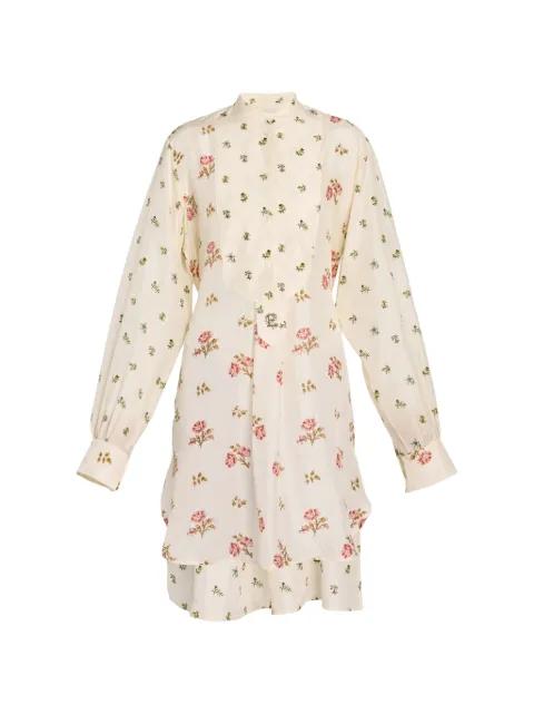 floral-print mini dress by ERDEM