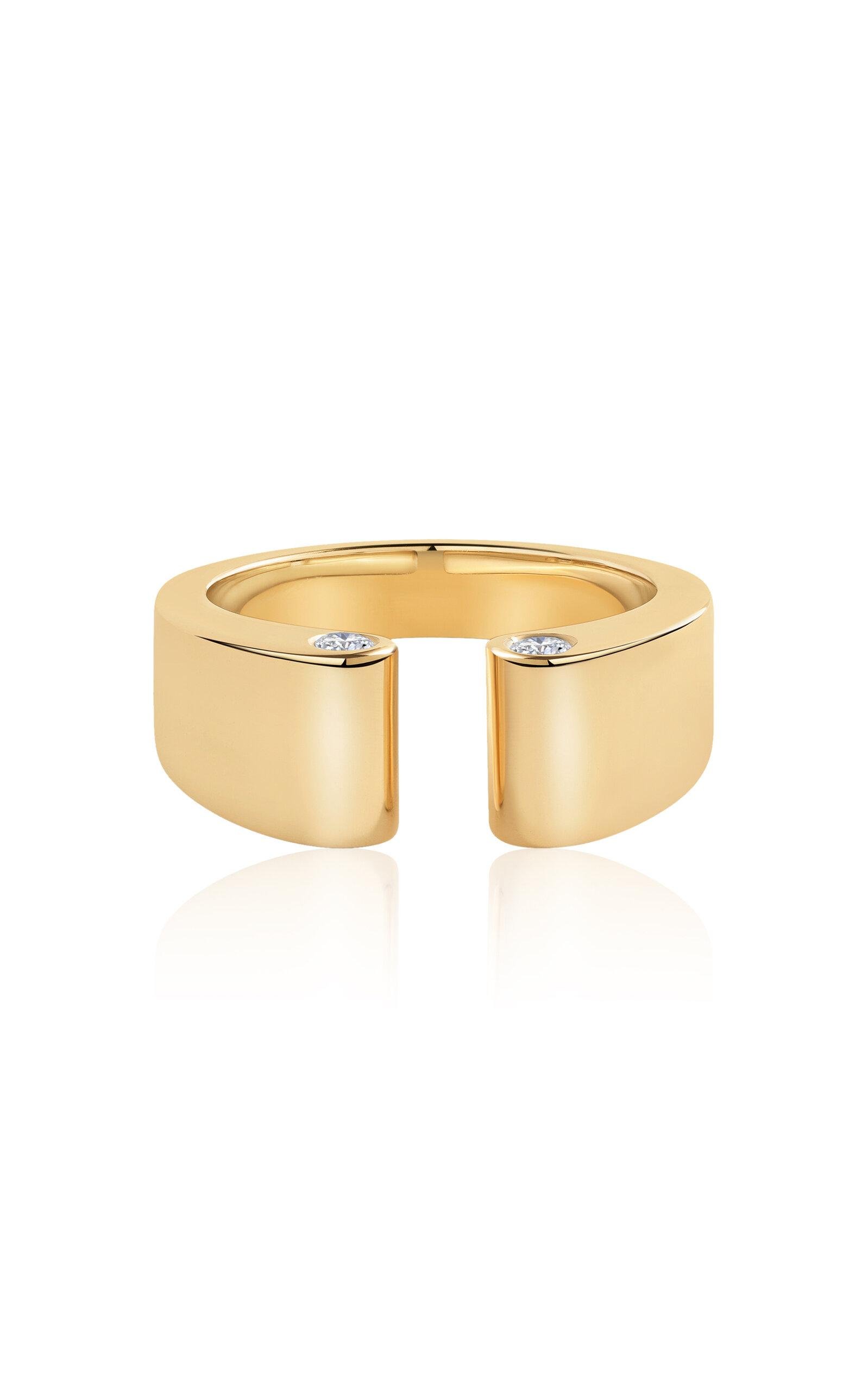 Erede - 18k Yellow Gold Axle Ring - Gold - US 4 - Only At Moda Operandi - Gifts For Her by EREDE