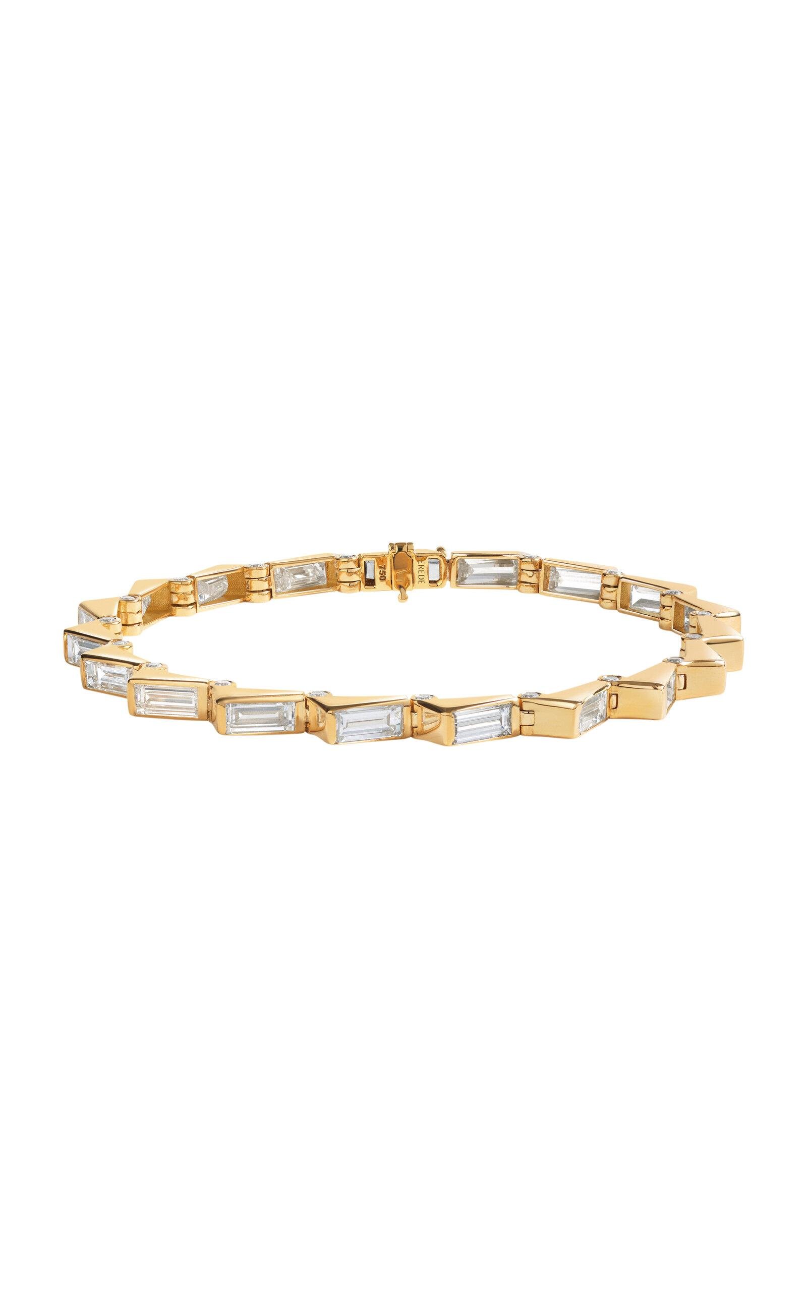 Erede - 18k Yellow Gold Diamond Bracelet - Gold - OS - Only At Moda Operandi - Gifts For Her by EREDE