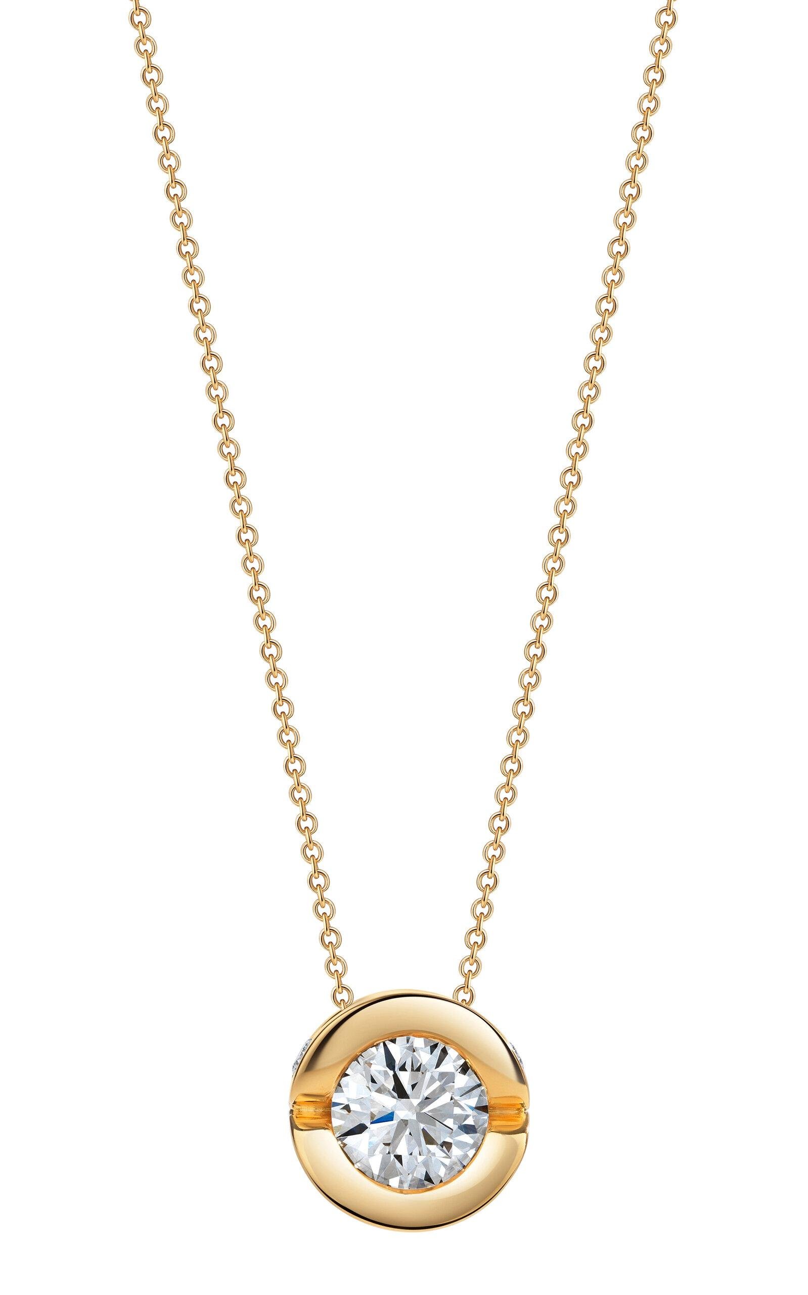 Erede - 18k Yellow Gold Hinged Pendant - Gold - OS - Only At Moda Operandi - Gifts For Her by EREDE