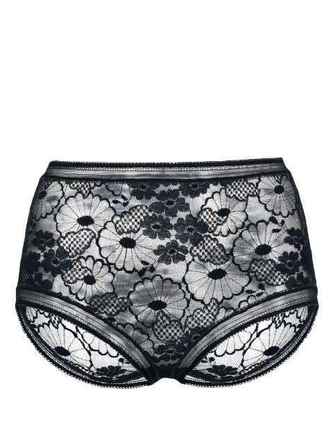 Acacia high-waist lace briefs by ERES
