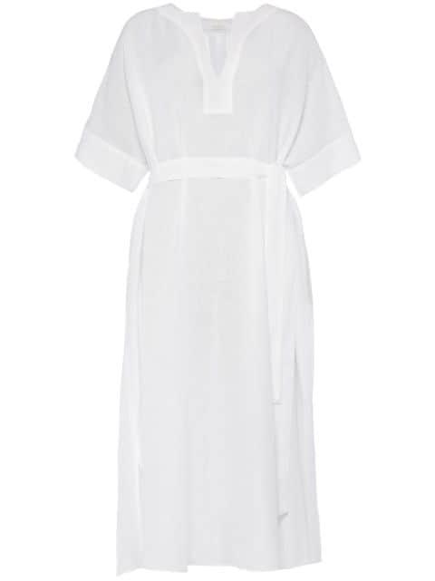 Bibi linen kaftan dress by ERES