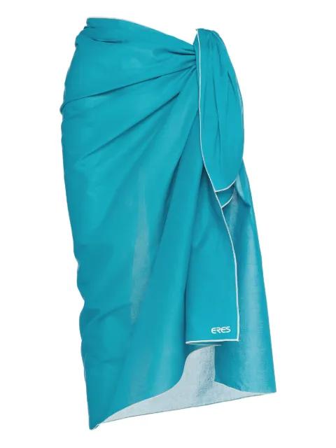 Cabine contrasting-trim sarong by ERES