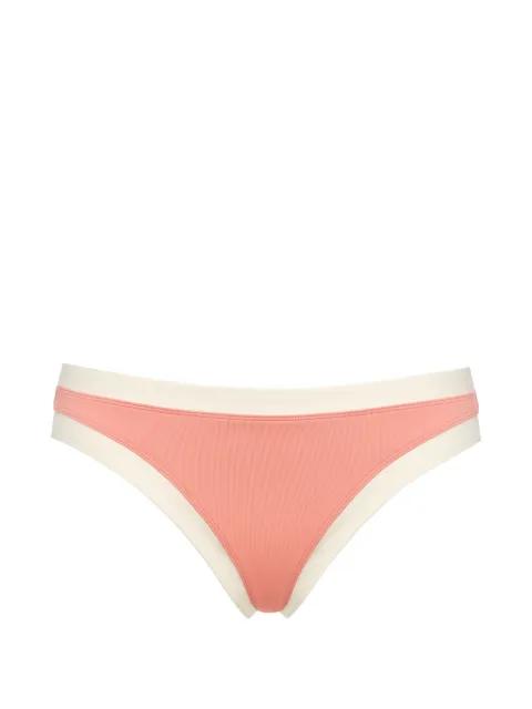Calathea trimmed bikini briefs by ERES