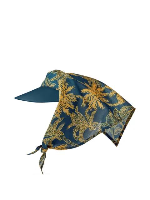 Carlotta tropical-print visor by ERES
