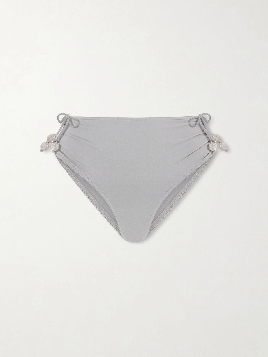Christie embellished stretch-jersey bikini briefs by ERES