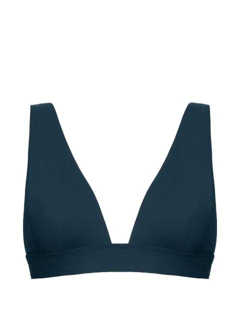 Chrome triangle bikini top by ERES