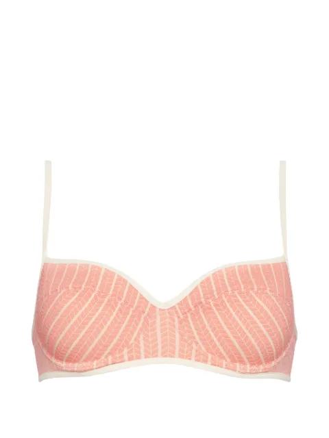 Coconut patterned bikini bra by ERES